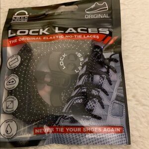 Black Elastic No-Tie Shoelaces